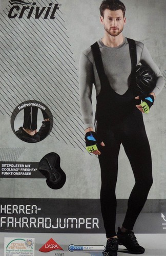 Herren jumper fahrradhose - jumper, lang